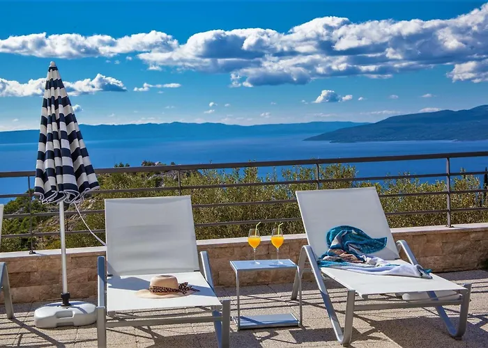 Villa Blue With Pool And Sea View *